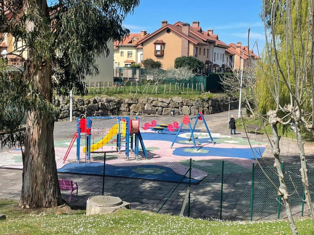 Piscina Comunitaria Y Parking En Mogro 아파트 외부 사진